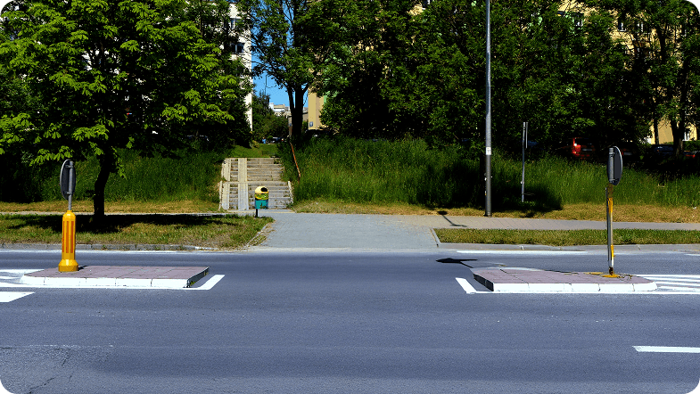 wyprzedzanie na pasach